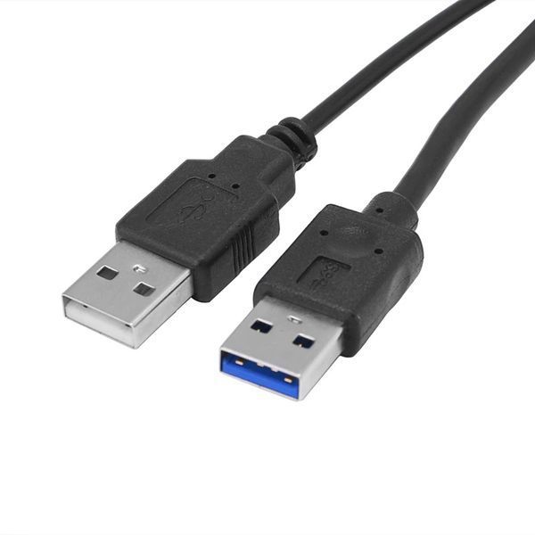 Адаптер USB 3.0 (х2 USB) - SATA (22+7) для подключения HDD/SSD переходник кабель двойной ЮСБ 4906 фото