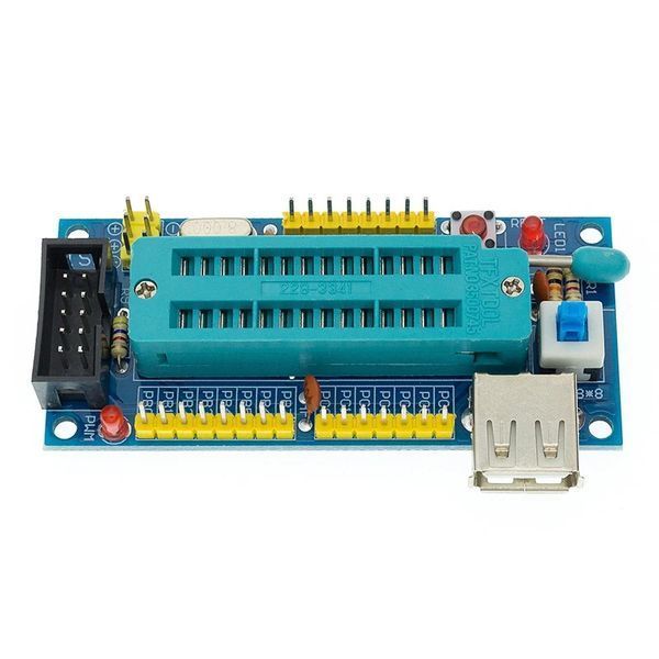 ATmega8 ATmega48 ATMEGA88 плата разработчика расширения для AVR USBASP USBISP diy kit Development Board AVR 7808 фото