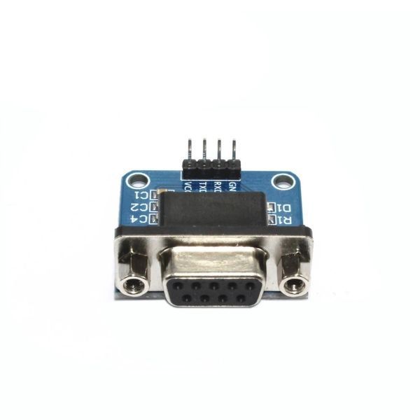 RS232 UART TTL конвертер (3.3-5 В) чип MAX3232 перетворювач інтерфейсу DB9 RobotDyn 5029 фото