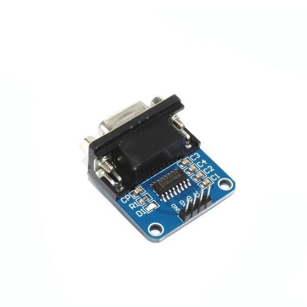 RS232 UART TTL конвертер (3.3-5 В) чип MAX3232 перетворювач інтерфейсу DB9 RobotDyn 5029 фото