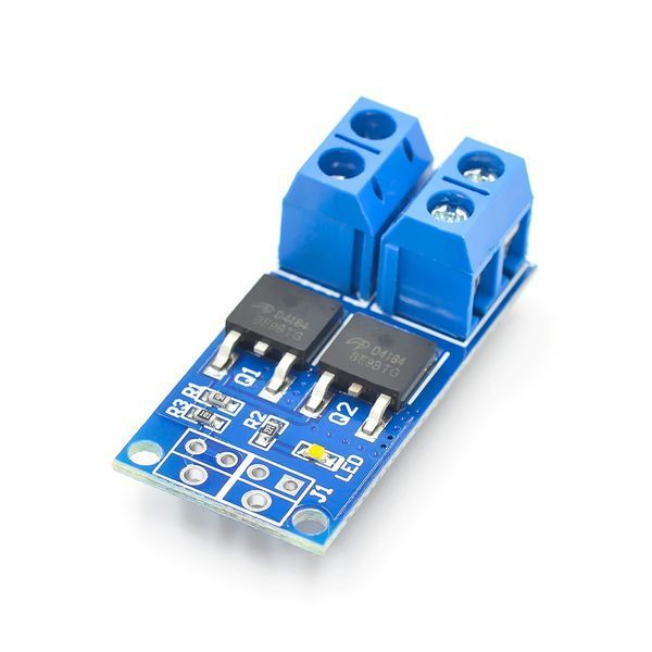 XY-MOS Модуль ШИМ GA6L 1K (15 А 400 Вт) AOD4184 x2 PWM управление нагрузкой Arduino DC 3.3...20 V N-канальная 6420 фото
