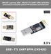 HW-597 адаптер USB - RS232 TTL UART 6PIN (CH340G) программатор конвертер уровней ТТЛ прошивка восстановление 7706 фото 1