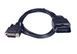 Кабель подовжувач OBD2 J1962 (1.3 м) FOXWELL KW850 NT624 NT644 Male "тато" DB15 для автомобільної діагностики ремонт заміну  8201 фото 5