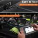 Кабель подовжувач OBD2 J1962 (1.3 м) FOXWELL KW850 NT624 NT644 Male "тато" DB15 для автомобільної діагностики ремонт заміну  8201 фото 8