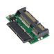 Адаптер 2.5 SATA (22 pin) - 1.8 micro SATA (16 pin) HDD SSD підключення заміна установка Toshiba (K1216GSG MK1235GSL MK1629GSG) 3281 фото 3