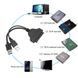 Адаптер USB 3.0 (х2 USB) - SATA (22+7) для подключения HDD/SSD переходник кабель двойной ЮСБ 4906 фото 2