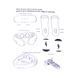 MY-518 (KL-5830) массажер для шеи Neck Massager Electric Pulse Back and Neck Massager 5233 фото 7