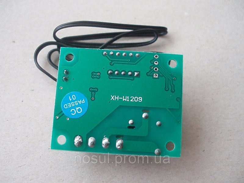 Термодатчик активний 12 В -50...+110 C LCD регулятор температури W1209 12V терморегулятор 3263 фото