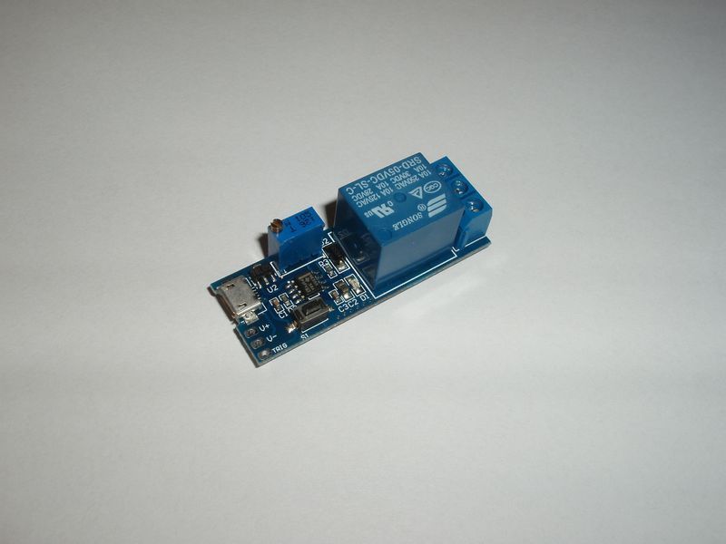 XY-018 Реле 5V 1 канальний micro USB NE555 58A POFKG3 модуль контроль icstation 3575 фото