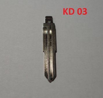Keydiy жало No 03 тиснява ключ HON58 blade лезо (Honda Accord RA1 Legend Civic Milege Oddysey New Haval 5052 фото