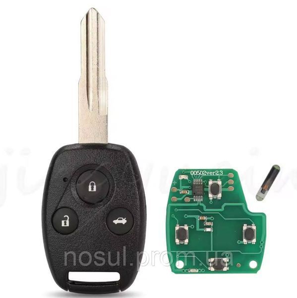 Плата G8D-384H-A 315Mhz (№2) для ключа с жалом и кнопками ДУ (3 кнопки + Panic) Honda 8047-2 фото