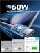 Кабель PD USB 60W 3A (Type-C) папа-папа (1 м) QC 4.0 3.0 цвет БЕЛЫЙ power charge Huawei Samsung Macbook зарядк 7358-2 фото 7