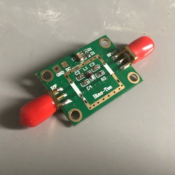 Bias Tee підсилювач 10MHz-6GHz Frequency HAM radio RTL SDR LNA Low Noise Amplifier Wideband Isolated Capacitor DC 1-50V 7084 фото