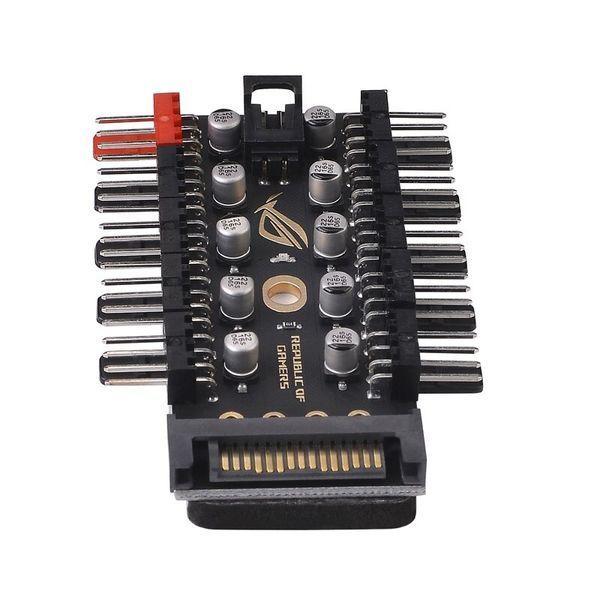 SATA PWM Cooler Fan HUB сплиттер охлаждения вентилятор 10 порт Splitter 6134 фото