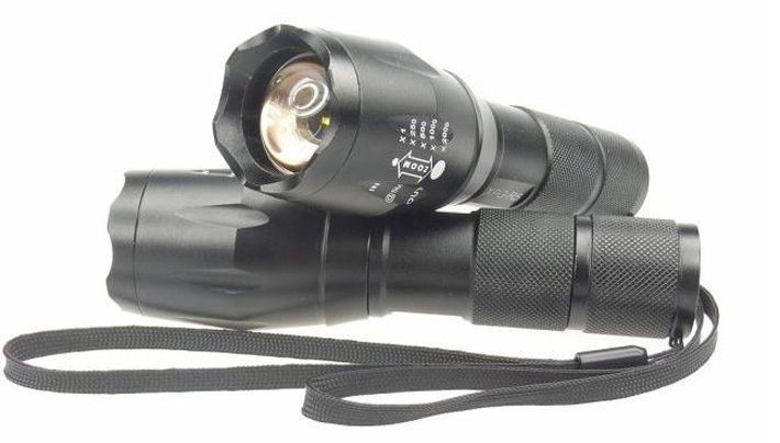 Ліхтар LED похідний CREE XM-L T6 (без лого) 25000 Люмен універсальний компактний потужний світлодіодний із зумом 3146 фото