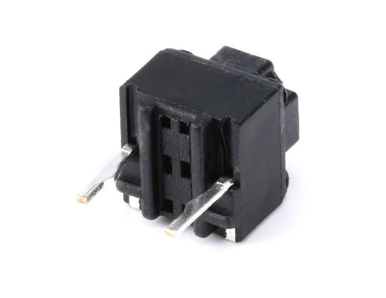 Kailh DC12V 50mA Mute кнопка SMD тактова 6*6*7.3 мм (Black) Mute Button Silent Switch Wireless Mouse  7815-2 фото