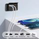 Сокет USB*2 (QC3.0) Type-C*2 (PD) +вольтметр Автомобильное зарядное устройство с выключателем (кнопка вкл/выкл) 4-портовый разветвитель PD/QC3.0 для авто, фургонов, катеров 12В/24В 8320 фото 9