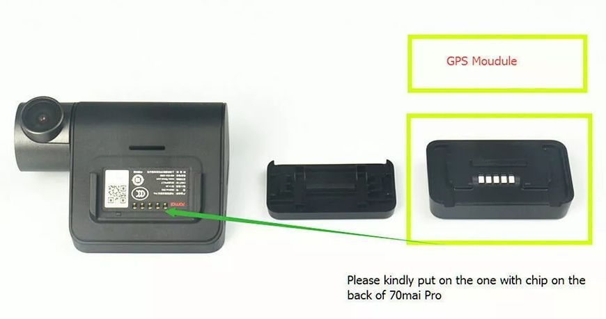 GPS модуль к регистраторам Xiaomi 70MAI Pro (ADAS) Smart Dash Cam Pro 5574 фото
