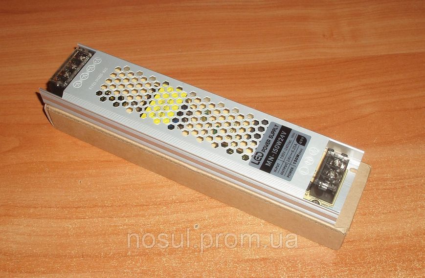 MN-150W 24V 6.25А блок питания для LED лент 220V - 24V (6.25A 150W) ультратонкий для внутренней установки (тра 6509 фото