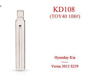 Keydiy жало KD № 108 (TOY40 108#) KIA Hyundai Verna 2012 S229 5691 фото