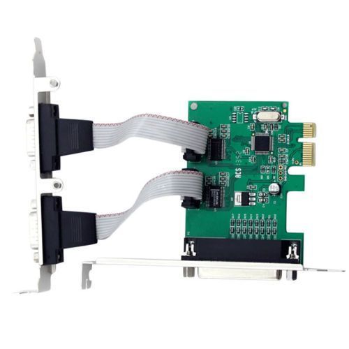 Контроллер PCIE - RS232 + IEEE 1284 LPT (2 port COM + 1 port LPT) 2772 фото