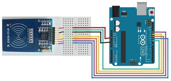 RFID модуль RC522 13.56 Mhz SPI UART I2C Arduino метка считыватель безопасность сигнализация 6523 фото