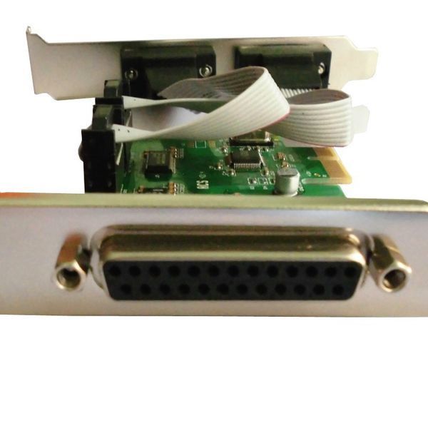 Контроллер PCIE - RS232 + IEEE 1284 LPT (2 port COM + 1 port LPT) 2772 фото