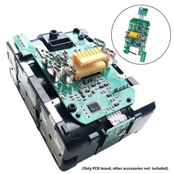 Плата контроллер зарядки балансировки Makita 18В для шуруповерта (18V 3.0Ah BL1850B BL1840B) 7200 фото