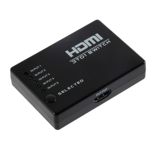 Світчер HDMI 1.3b відео аудіокомутатор (3 HDMI in &mdash; 1 HDMI out) пульт ДК remote control керування 3511 фото
