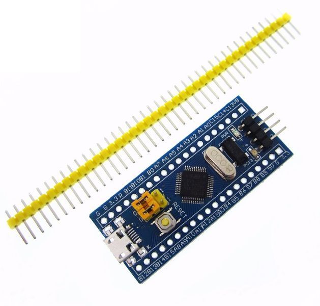 STM32F103C8T6 Плата розробника ARM STM32 LQFP (48 pin) Cortex-M3 72MHz 64K Byte Flash, 20KByte SRAM мінімальна робоча конфігурація 5351 фото