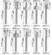 Набор фрез по дереву (10 шт) под хвостовик 3 мм 1/8" Portable HSS Router Bits Rotary Tool Set DIY Wood Cutter 8064 фото 2