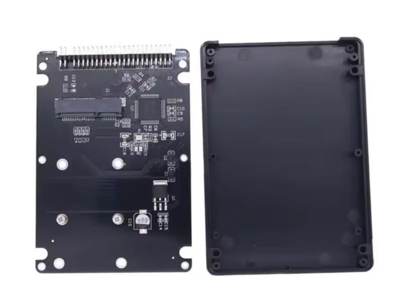 Адаптер mSATA SSD у 2.5" IDE 44pin з корпусом для ноутбука 7268-2 фото