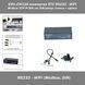 Elfin-EW10А конвертер RTU RS232 - WiFi Modbus TCP-IP DIN (на DIN-рейку) планка + кабель 5374-2 фото 1
