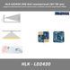 HLK-LD2420 24G SoC компактный (20*20 мм) радарный микроволновой датчик присутствия с линейной частотной модуля 7867 фото 1