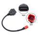 Перехідник OBD2 16 pin - 6 pin (Honda) червоний EURO5 ISO 19689 (K-Line + CAN-Bus) Guzzi V85TT Late KTM&nbsp;aojue Vespa Piaggio Milan 7304 фото 2