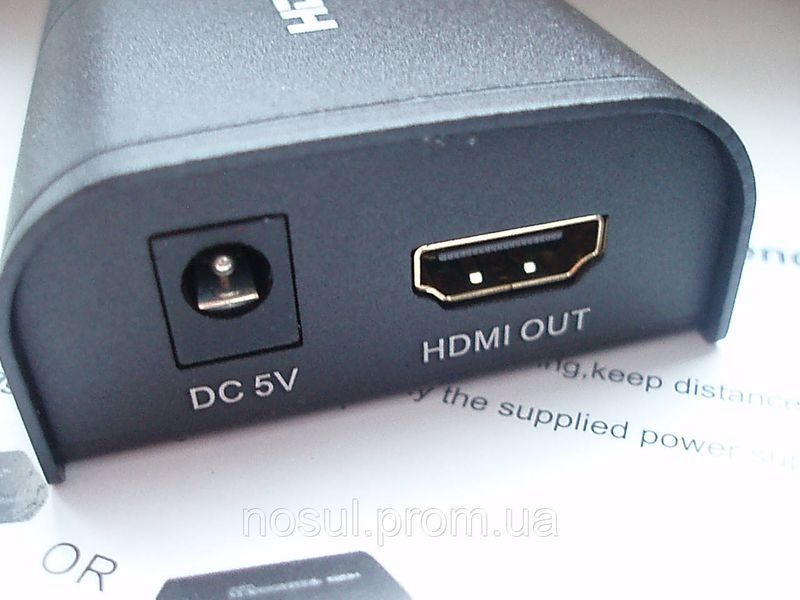 HDMI ресивер приймач receiver адаптер подовжувач HDMI за витою парою до 120 м 3812 фото