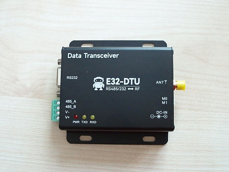E32-DTU-900L20 (900L20) RS485/RS232 V8 беспроводный модем с поддержкой LoRa RF (915MHz) SX1278 разъем SMA fema 7842 фото