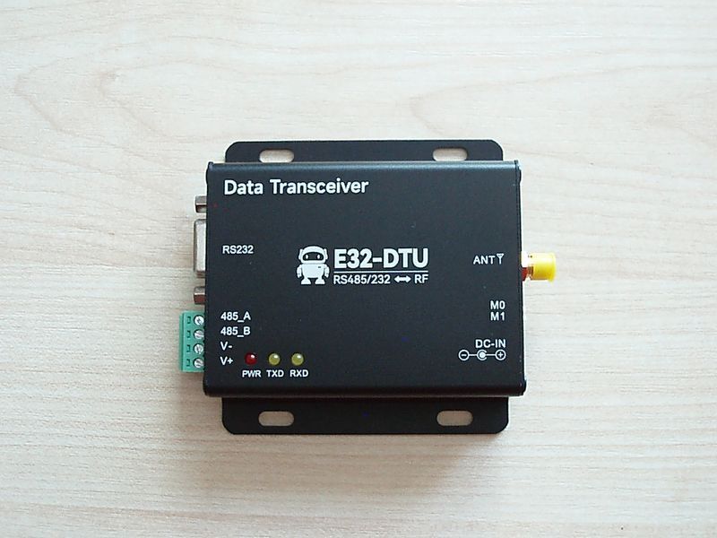 E32-DTU-900L20 (900L20) RS485/RS232 V8 беспроводный модем с поддержкой LoRa RF (915MHz) SX1278 разъем SMA fema 7842 фото
