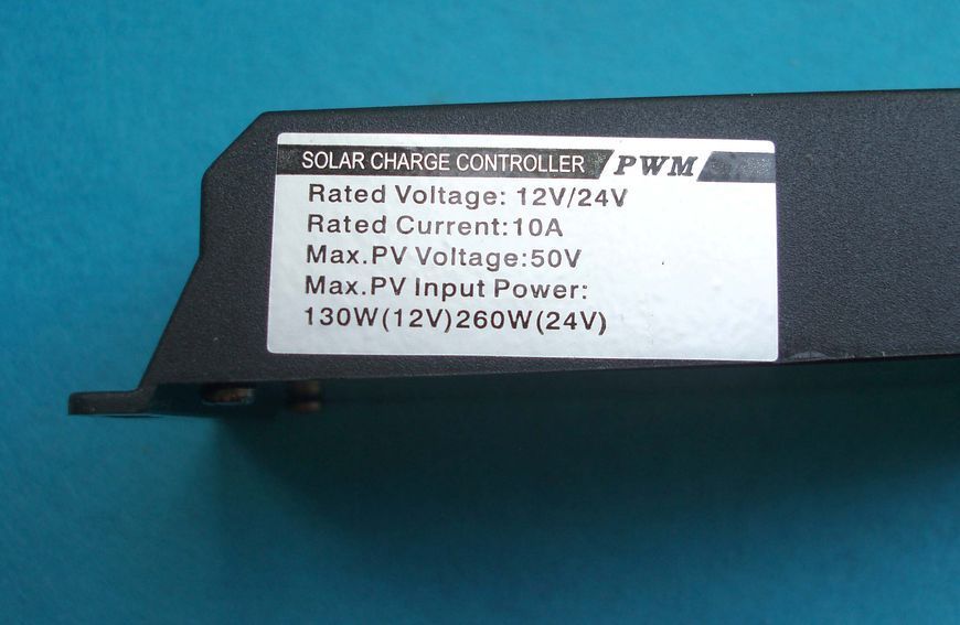 Сонячний контролер заряду RBL-10A 24V-12V 10A з дисплеєм + 2 USB-вогниті 4750 фото