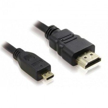 Кабель HDMI (папа) - micro HDMI (папа) (1.8 м) 2438 фото