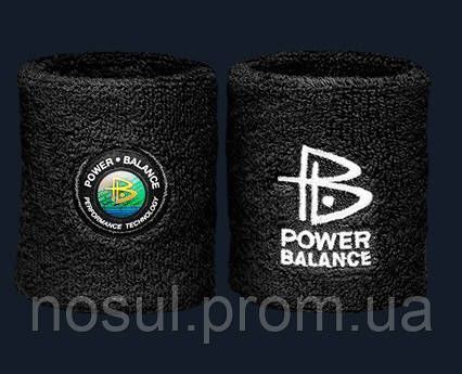 Махровый напульсник Power Balance повязка браслет 31719260 фото