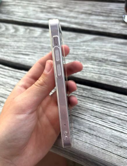 Чехол силиконовый прозрачный Apple iPhone 13/14 (6,1") Light Clear Shell 7989 фото