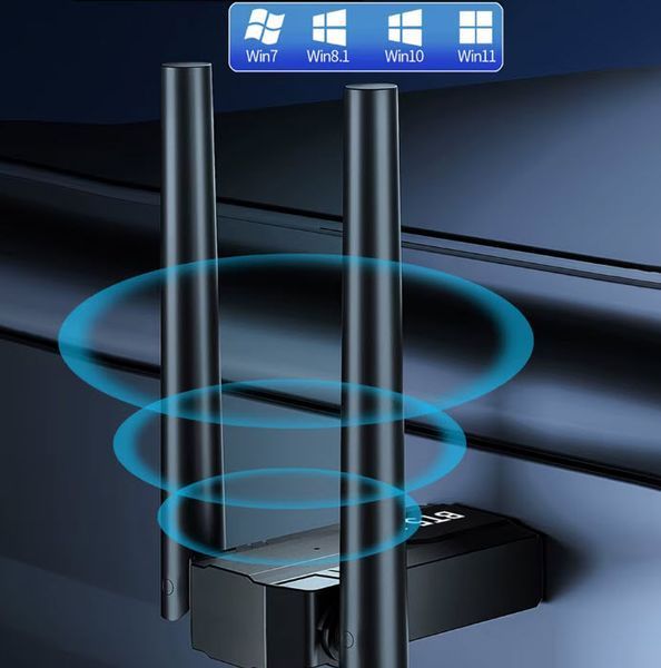 USB Bluetooth 5.3+BLE (LMP 12.45) + 2 антены 7355-2 фото