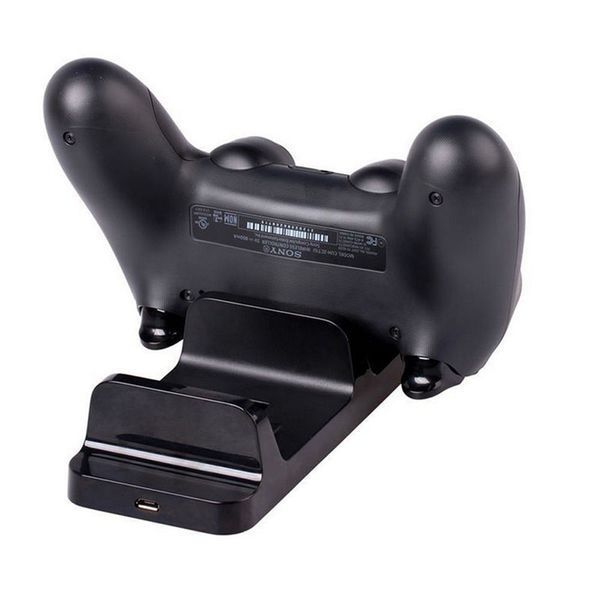 DOBE док-станція - подвійна зарядка геймпадів Dualshock Playstation 4 чорна PS4/PS4 Slim/PS4 Pro, 5385 фото