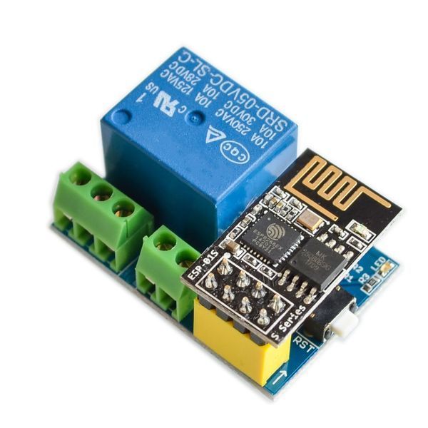Реле 5В с интегрированным сокетом&nbsp;WIFI&nbsp;ESP8266 ESP-01 Smart Socket Arduino для построения умных коммутационных 4872 фото