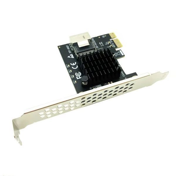 Контроллер miniSAS 8087 SATA (ASMedia1064) 4-Port SATA3 6G SSD PCIe x1 Adapter расширитель портов 8031 фото