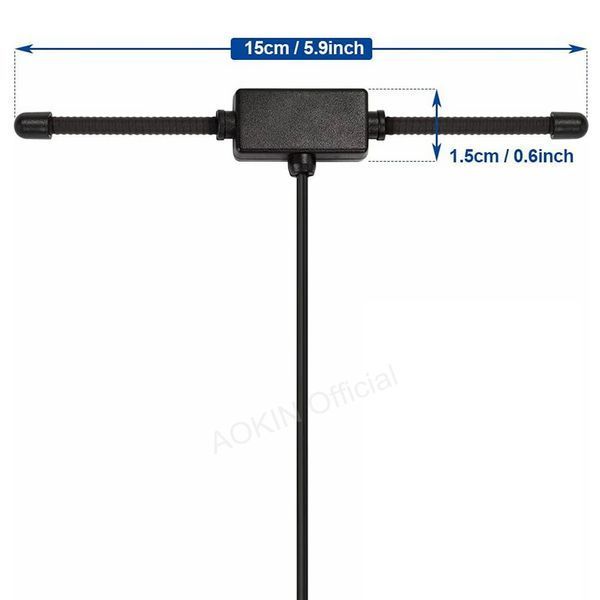 Uniden Radio BNC Glass Mount Антенна 30MHz - 1200MHz разъем BNC (male) на стекло авто Glass Mount 4" 3dB Scann 3745 фото