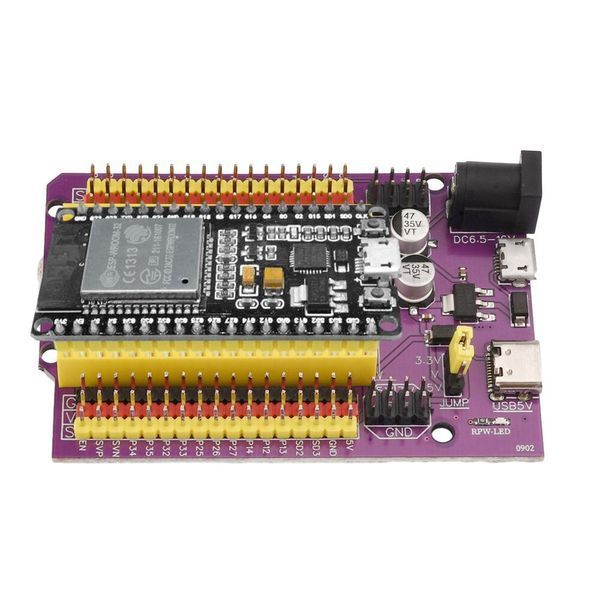 ESP32 (38 pin) v2 Type-C/Micro USB терминальный адаптер переходник питание Expansion Development board 7079 фото