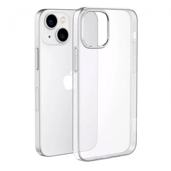 Чехол силиконовый прозрачный Apple iPhone 13/14 (6,1") Light Clear Shell 7989 фото