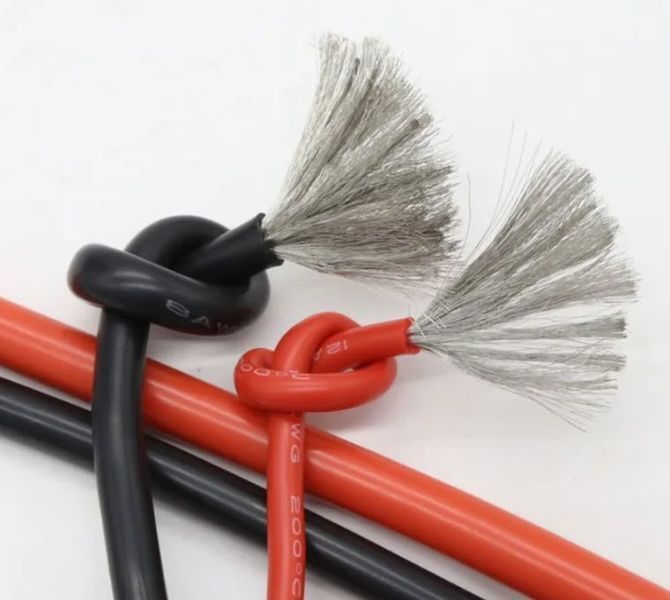 UL1007 AWG28 набор проводов 5&times;10 м (1,2 мм / 0.08 мм&sup2;) DIY Silicone Tinned Copper Electronic Wire 8254 фото